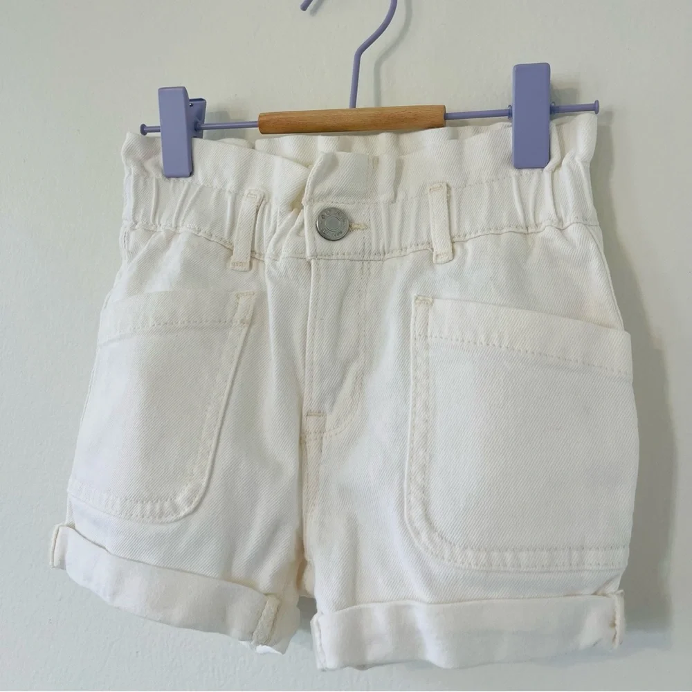 Gap Paper Bag Mom Jean Shorts